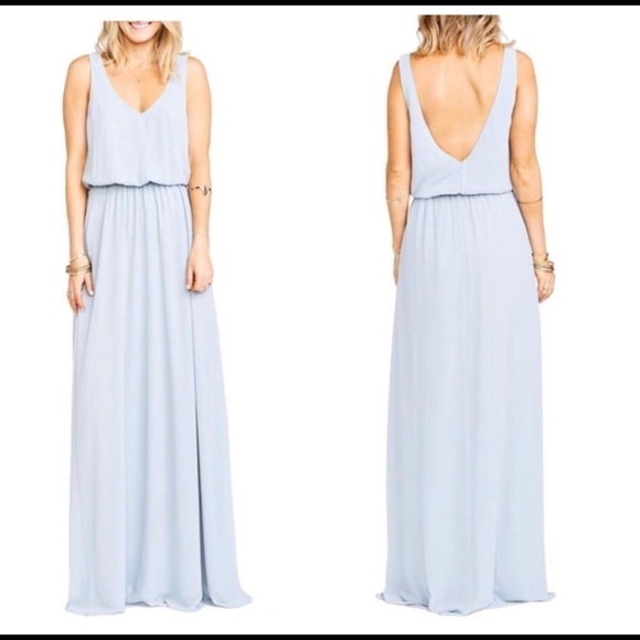 Show Me Your MuMu Kendall Maxi Bridesmaid Dress XS - Picture 14 of 16